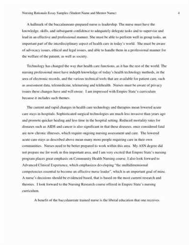 Entrance essay for graduate school