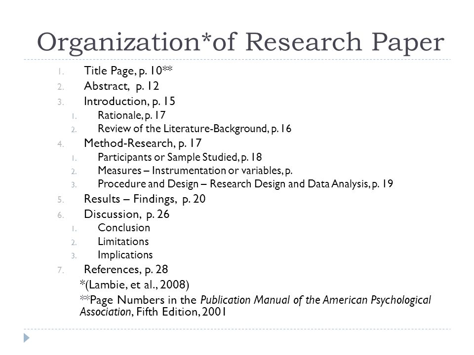 Reasearch paper